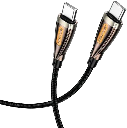 كابل بيانات من اوي ، يدعم الشحن السريع ، 60 وات ، أسود ،  CL-125T