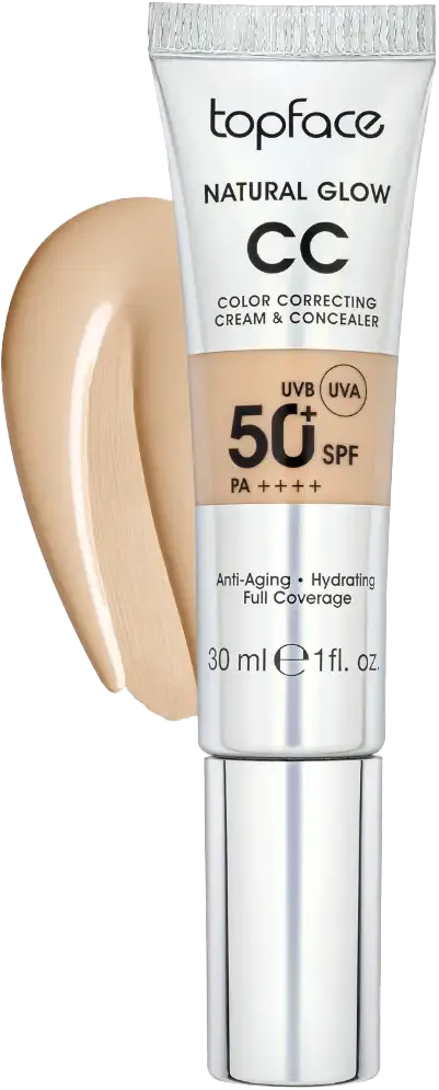 سي سي كريم توب فيس ناتشورال جلو بعامل حماية من الشمس 50+، 004