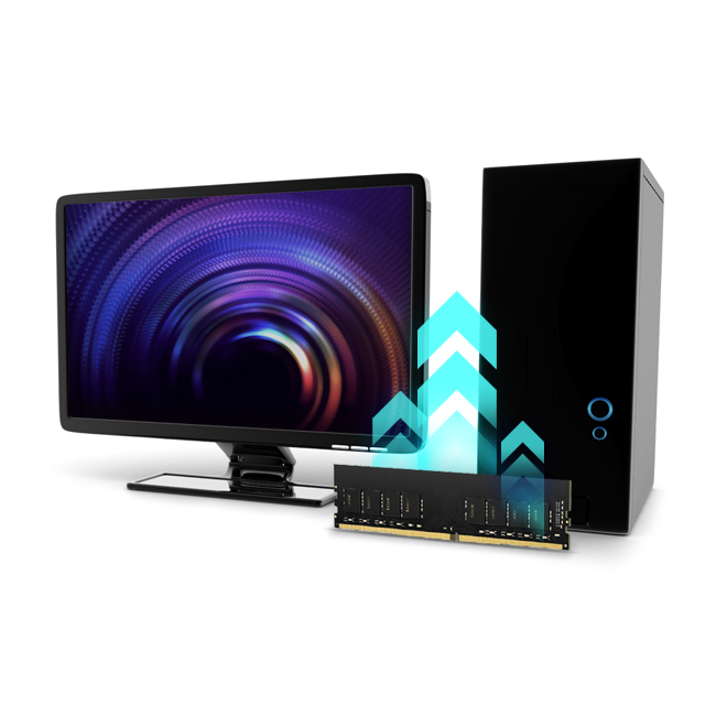 رامات كمبيوتر مكتبي ddr4 من ليكسار ، 288 PIN ، سعة 8 جيجا ، UDIMM، بسرعة 3200 MHZ ، أسود ،LD4AU008G-B3200GSST