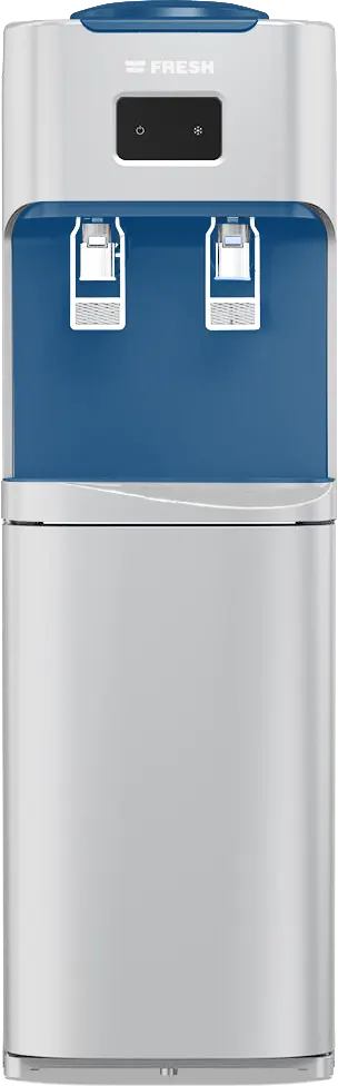 Fresh Water Dispenser, 2 Taps (Normal Cold), Top Loading, White*Petroleum Blue, FW-17VFWG2