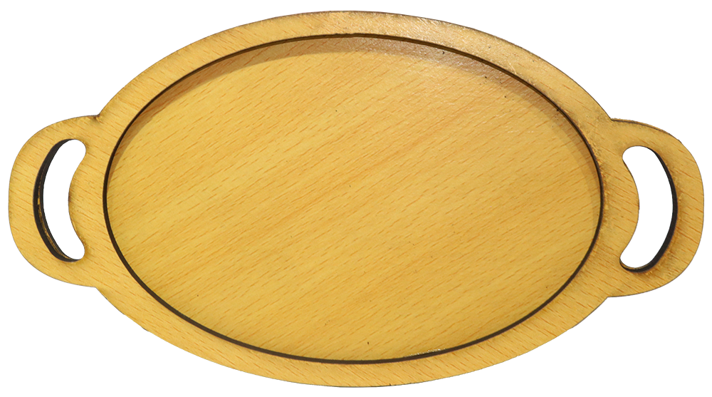 كوستر بيتفور خشبى ، مقاس صغير ، اشكال متنوعة ، موديل 19