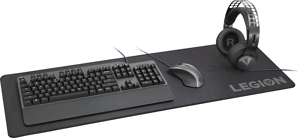 لوحة ماوس ليجون سبيد للألعاب من لينوفو ، 90 *30 مم ، أسود ، GXH0W29068