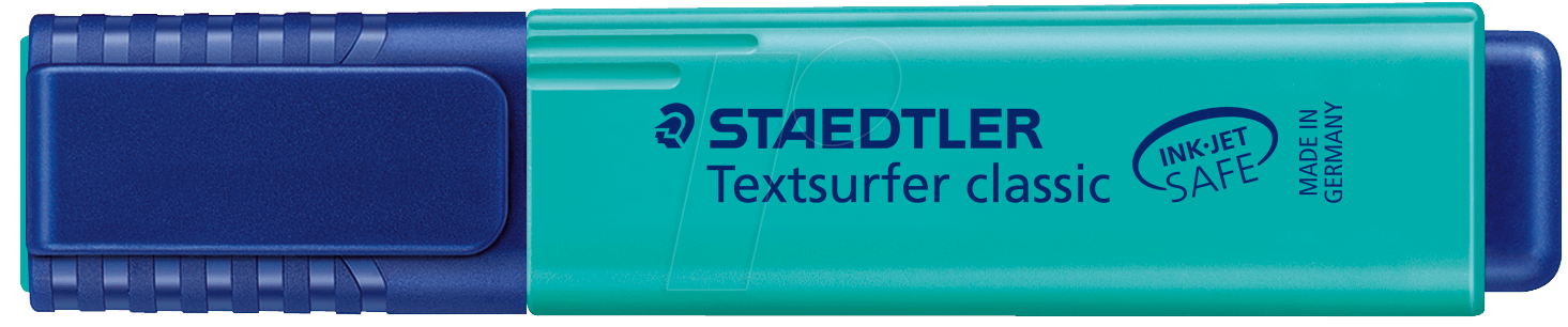 قلم هايلايتر ستيدلر فسفوري، أخضر فاتح، سن مشطوف، 517