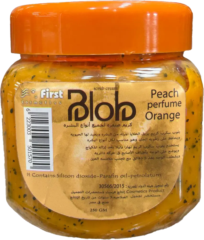 Blob Scrub Cream With Peach,  250GM