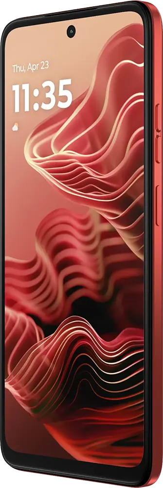 موبايل موتورولا موتو جي 35 ثنائي الشريحة ، ذاكرة 256 جيجابايت ، رامات 8 جيجابايت ، شبكة الجيل الخامس ، أحمر