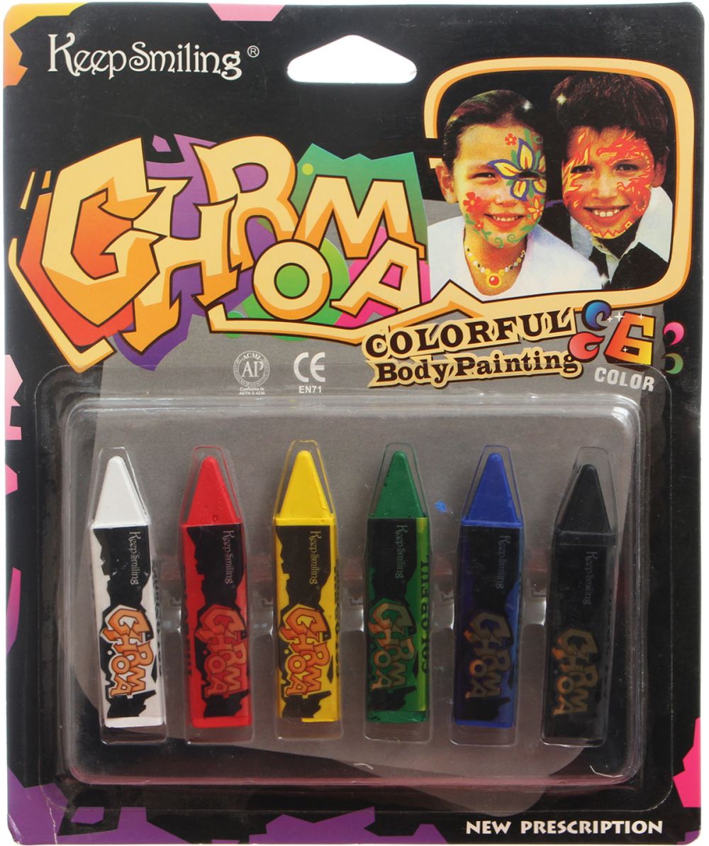 ألوان وجه  من مينجدو  6 لون MD.300A