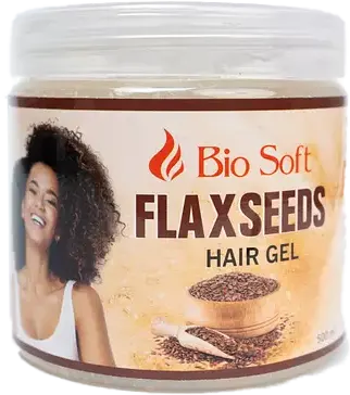 جل شعر بيو سوفت للشعر الكيرلي بخلاصة بذور الكتان، 500 مل