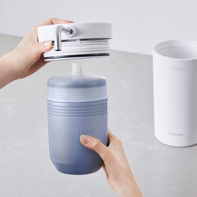 فلتر مياه باناسونيك ، خرطوشة سعة 12000 لتر ، أبيض ، TK-C200W EM