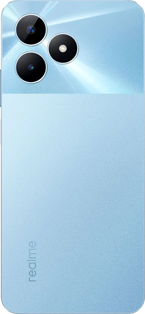 موبايل ريلمي نوت 50 ثنائي الشريحة، ذاكرة 128 جيجابايت، رامات 4 جيجابايت، شبكة الجيل الرابع إل تي إي، أزرق سماوي