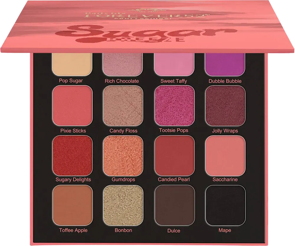 باليت اي شادو فوريفر 52 شوجر بريز، 16 لون