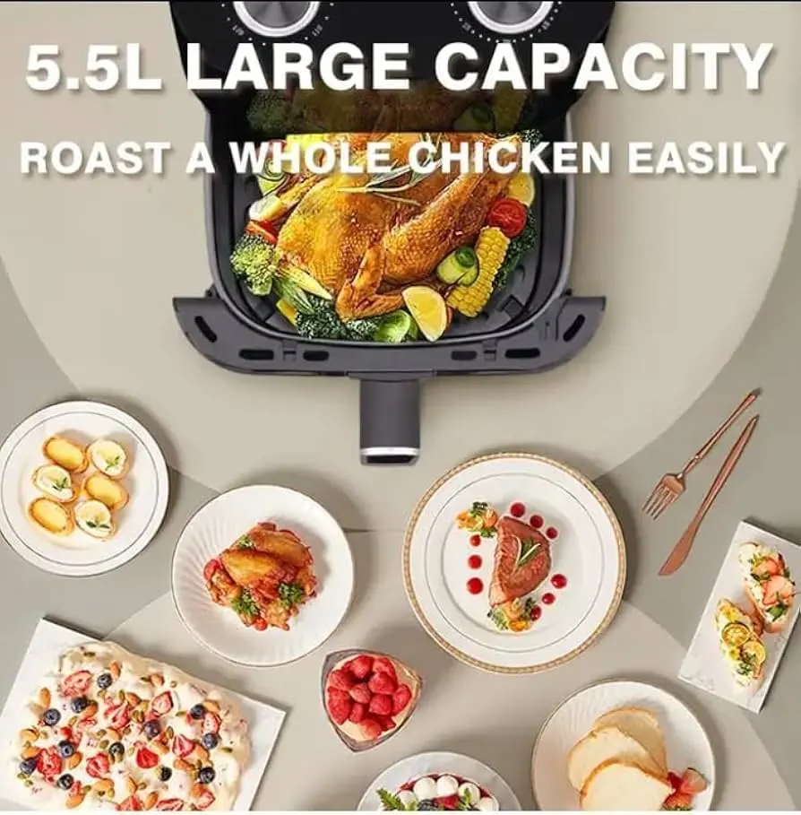 قلاية هوائية  جماكى ديجيتال 5.5لتر  1800وات JMK5005