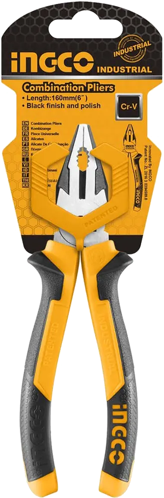 بنسة إنكو، 8 بوصة، 200 ملم، أسود*أصفر، HCP28208