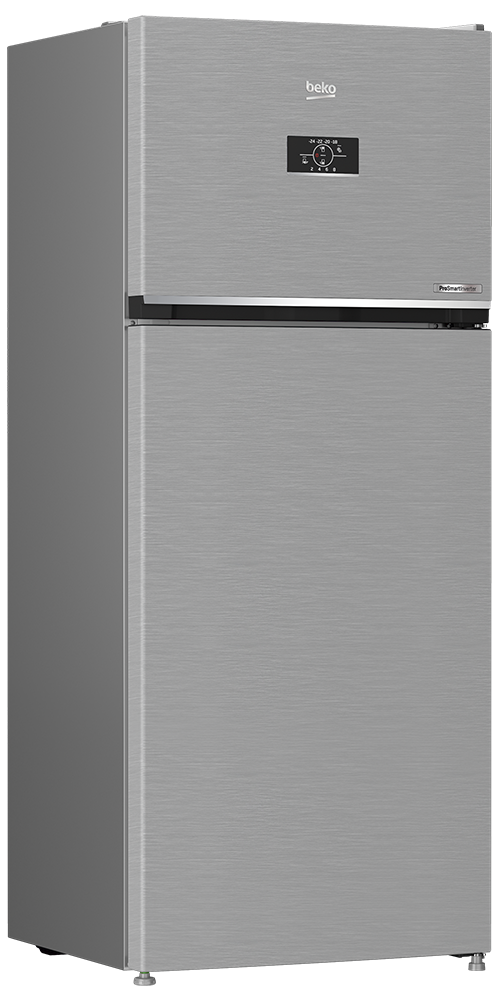 ثلاجة بيكو نوفروست ،367 لتر ، 2 باب ، شاشة ديجيتال ، انفرتر ،  سيلفر ، RDNE420K02DXITEG