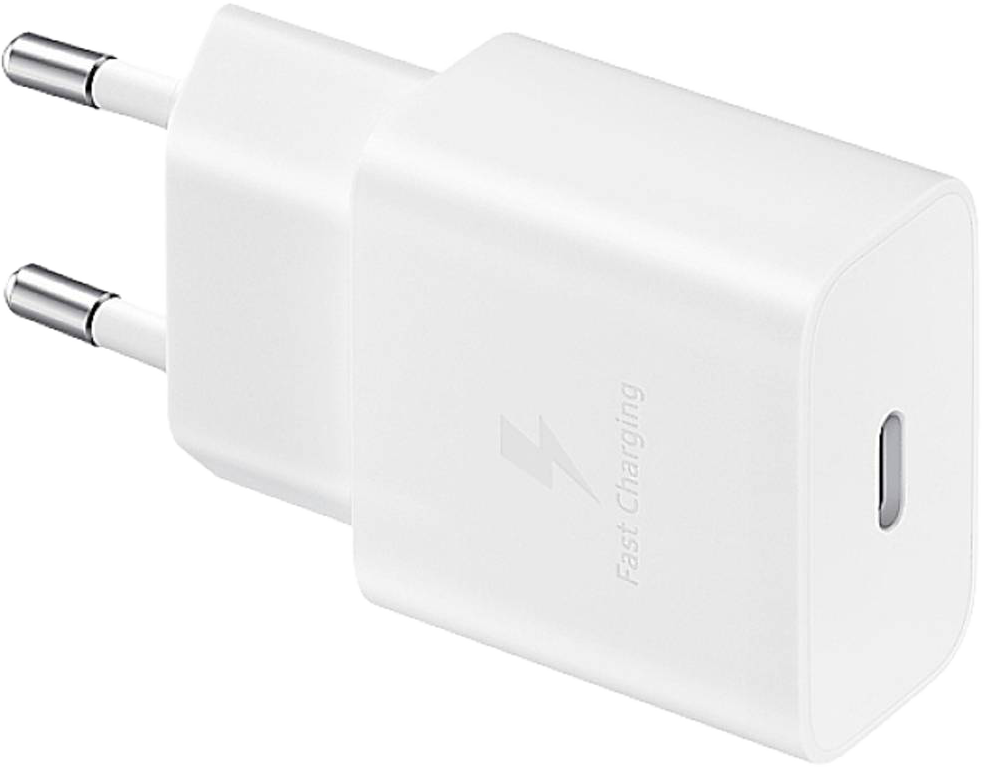 شاحن سريع من سامسونج، 15 وات PD، USB Type-C، أبيض ، EP-T1510NWEGEU