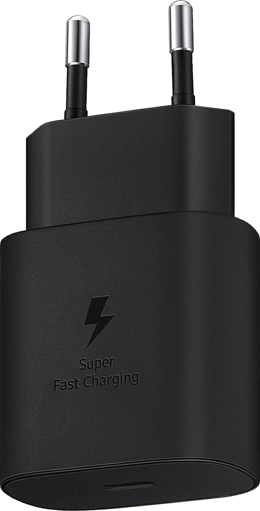 شاحن سامسونج فائق السرعة، 25 وات، PD تايب سي ، اسود ، EP-TA800NBEGEU