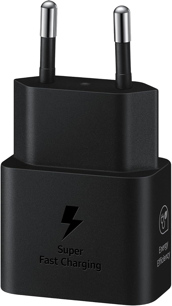 شاحن سامسونج سريع 25 وات، من تايب سي الى تايب سي، 3 امبير، أسود، EP-T2510NBEGEU