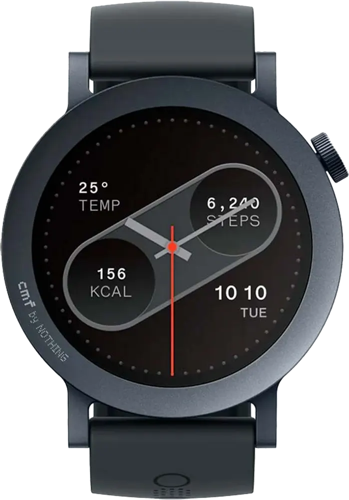 ساعة سي ام اف برو 2 الذكية ، 1.32 بوصة ، شاشة أموليد ، مكالمات بلوتوث ، مقاومة للماء ، رمادي غامق ، D398