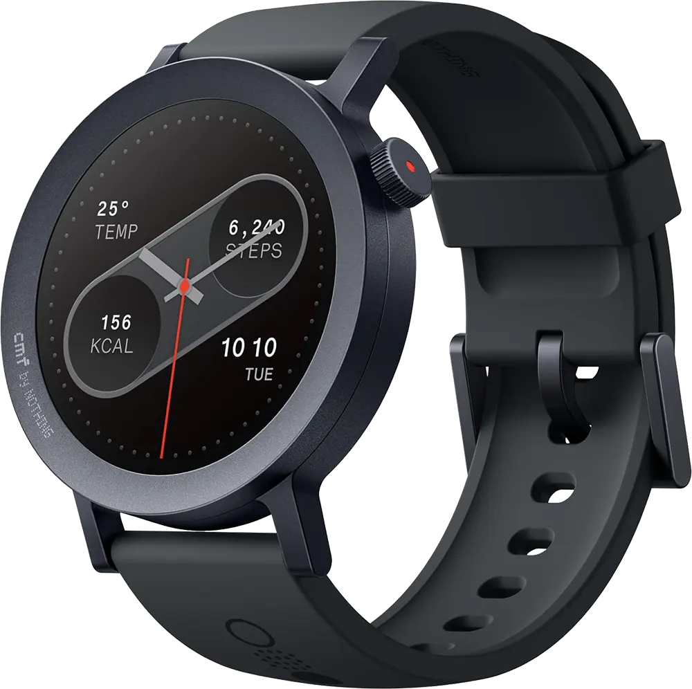 ساعة سي ام اف برو 2 الذكية ، 1.32 بوصة ، شاشة أموليد ، مكالمات بلوتوث ، مقاومة للماء ، رمادي غامق ، D398
