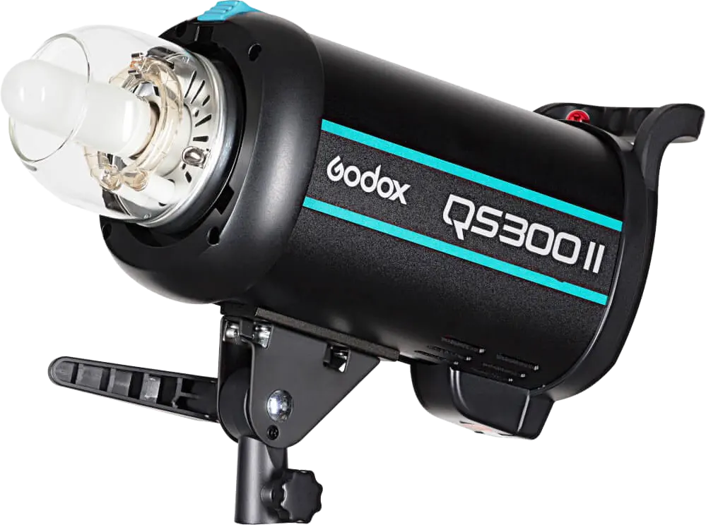 فلاش استوديو جودوكس QSII Series، 300 واط، شاشة LCD، أسود، QS300II