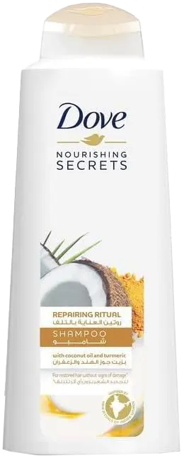 شامبو دوف ريستورينج ريتوال بزيت جوز الهند والكركم، 600 مل