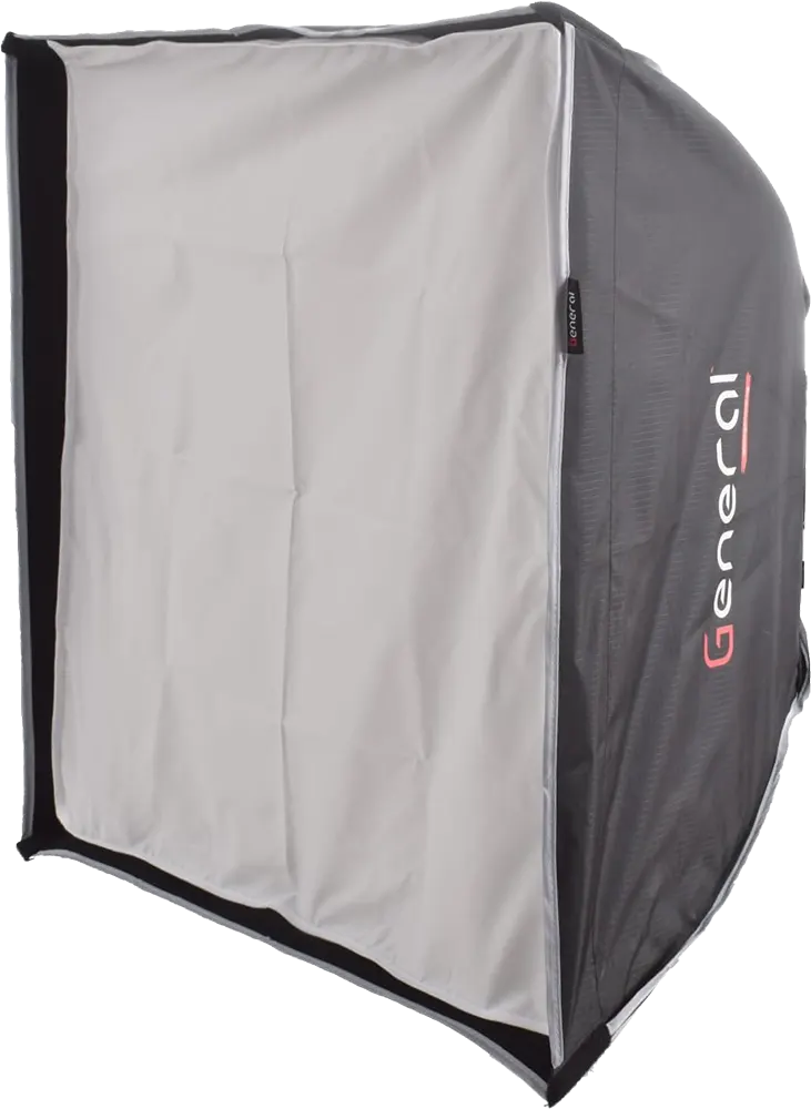 صندوق إضاءة 60*60 سم، حامل بوينز، مربع، أسود، E 60