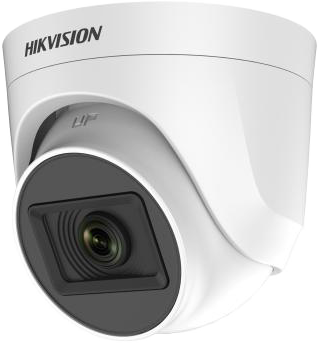 كاميرا مراقبة داخلية هيكفيجن ، 2 ميجابكسل، عدسة 2.8 مم، أبيض، DS-2CE76D0T-EXIPF