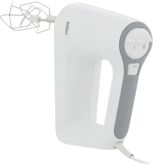 Braun egg Mixer MultiMix 3, 500 Watt, 5 Speeds, White, HM310WH, Btech Warranty