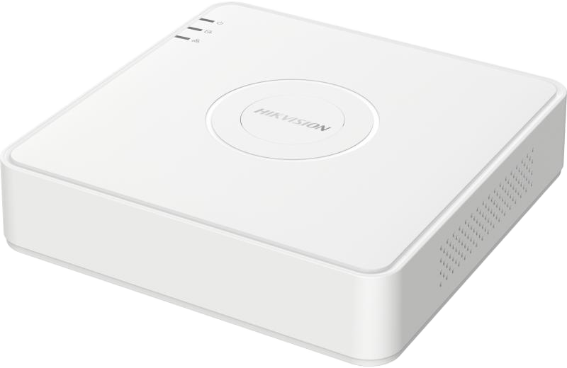 مسجل فيديو رقمي هيكفيجن ، 4 قنوات، منفذين USB، منفذ SATA، أبيض، IDS-7104HUHI-M1-S(C)