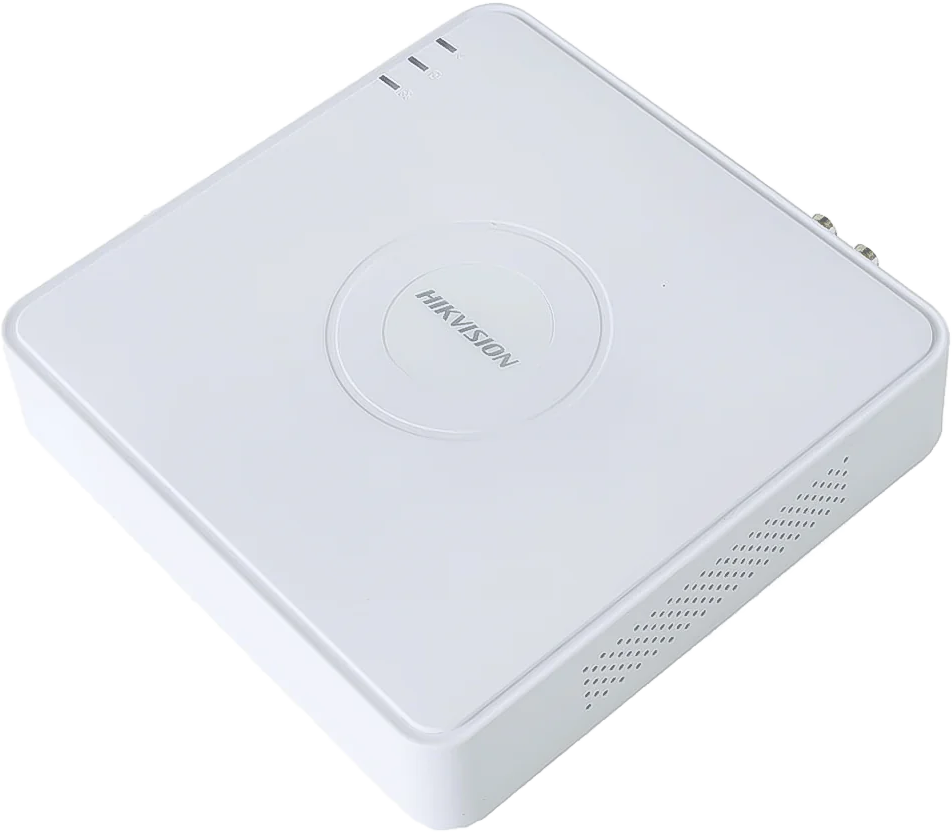 مسجل فيديو رقمي هيكفيجن ، 4 قنوات، منفذين USB، منفذ SATA، أبيض، IDS-7104HUHI-M1-S(C)