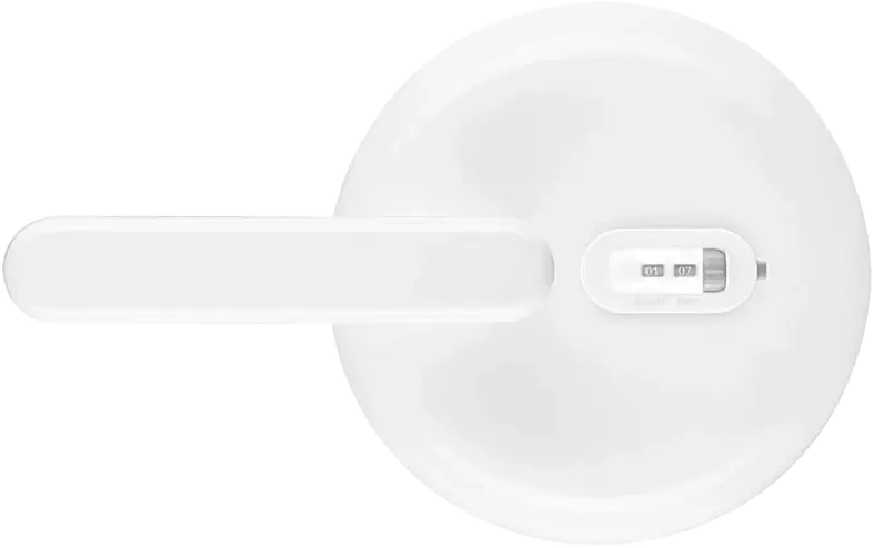 فلتر مياه تانك برو اس، 4 وظائف، خزان 5.1 لتر، صنبور دوار 360 درجة، لون أبيض