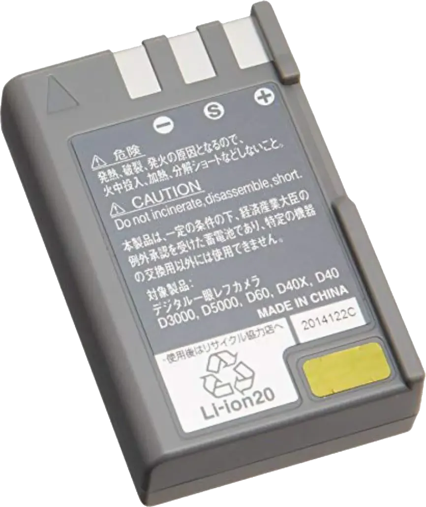 بطارية لكاميرات نيكون، 1080 مللي أمبير، أسود، EN-EL9A