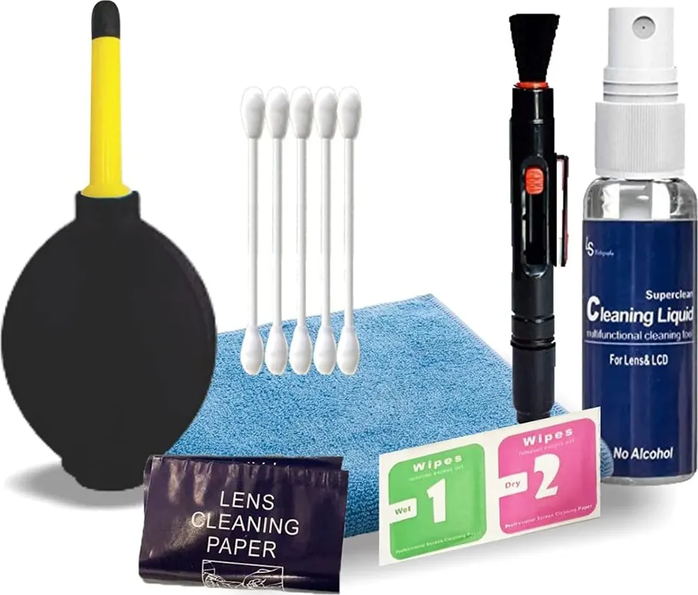 مجموعة تنظيف احترافية للكاميرا والعدسات من نيكون