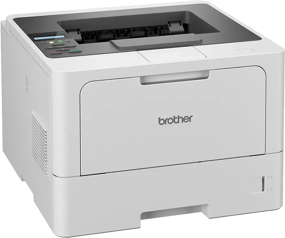 طابعة ليزرجيت براذر أحادية اللون، إيثرنت، سرعة طباعة عالية، لون أسود، HL-L5210 DN