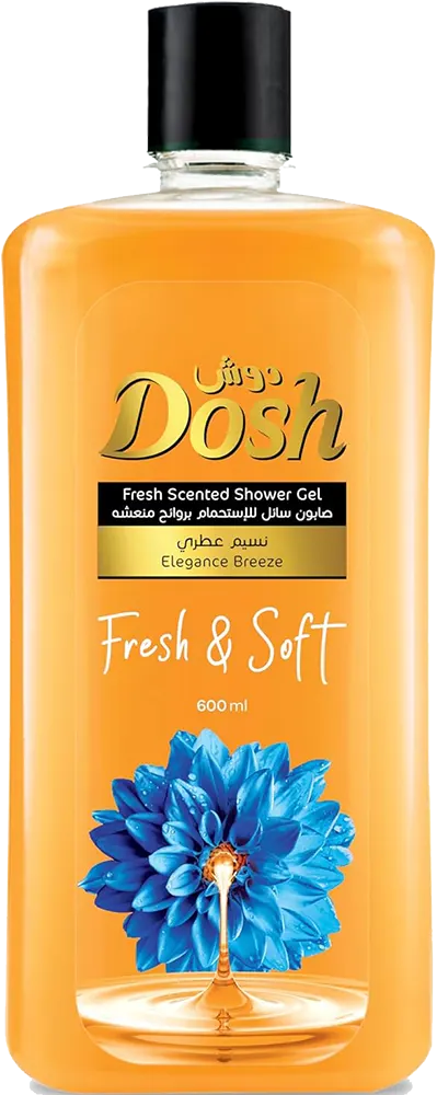 شاور جل معطر ومنعش للجسم برائحة نسيم عطري من  دوش، 600 مل