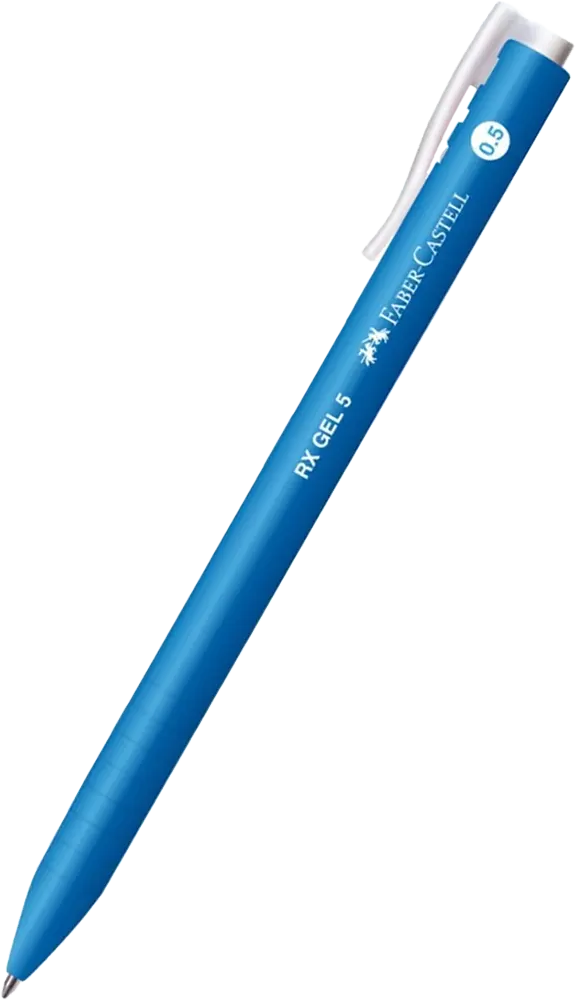 قلم جيل سوستة فابر كاسيل 0.5 مم سريع الجفاف ، ازرق ، 249951
