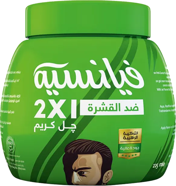 جل كريم شعر فيانسيه 2 في 1 ضد القشرة، 225 مل
