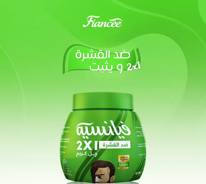 جل كريم شعر فيانسيه 2 في 1 ضد القشرة، 225 مل