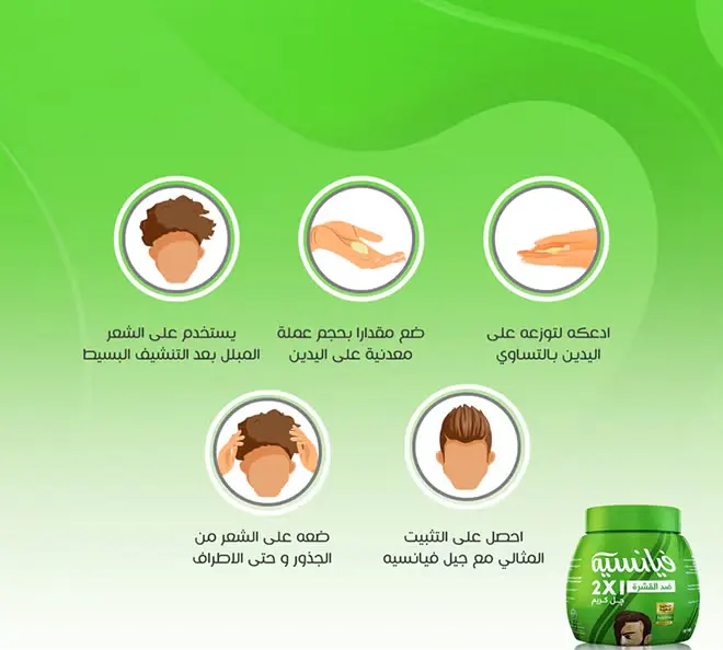 جل كريم شعر فيانسيه 2 في 1 ضد القشرة، 225 مل