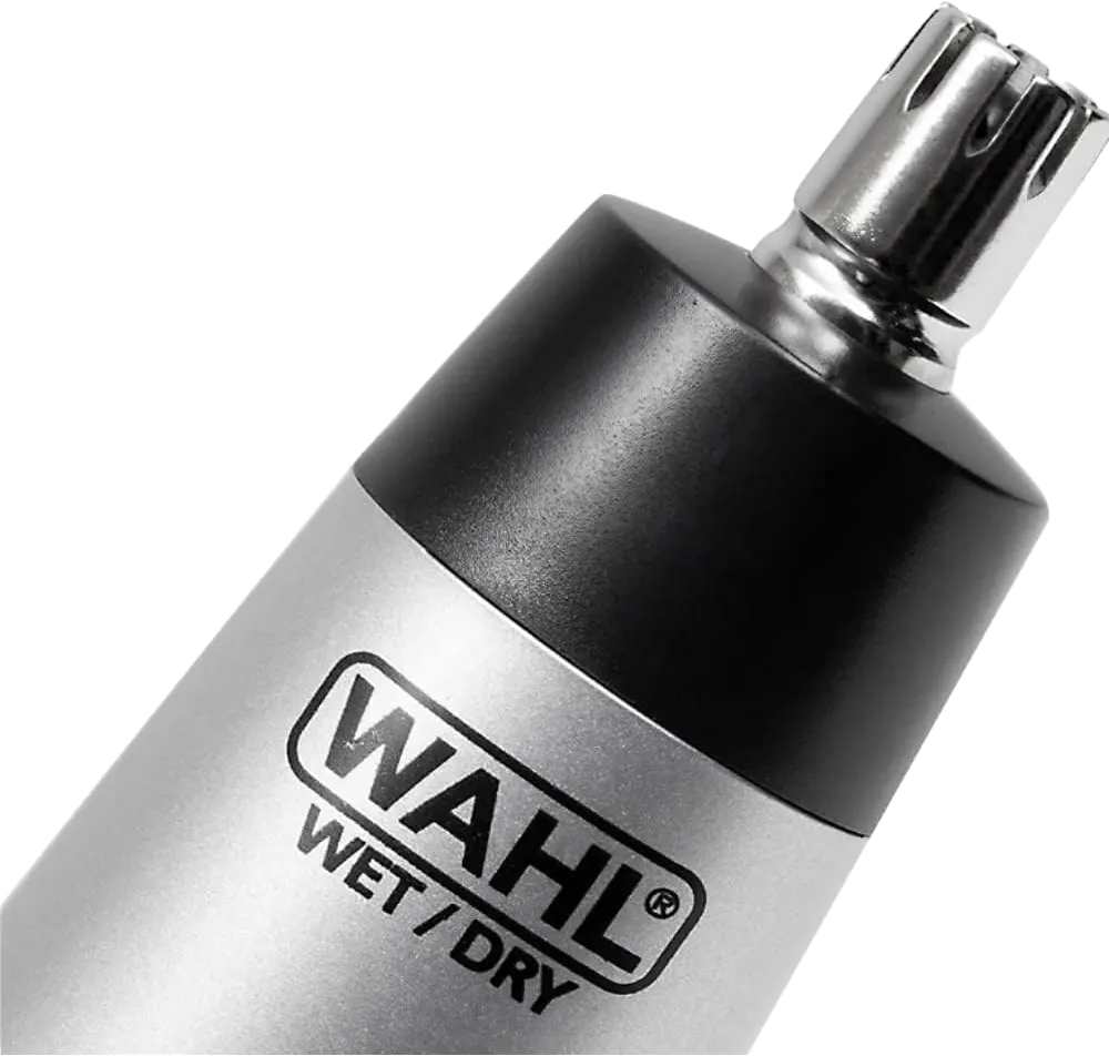 ماكينة إزالة شعرالانف و الاذن ويل، تعمل ببطارية AA، لون فضي، موديل 135-5642