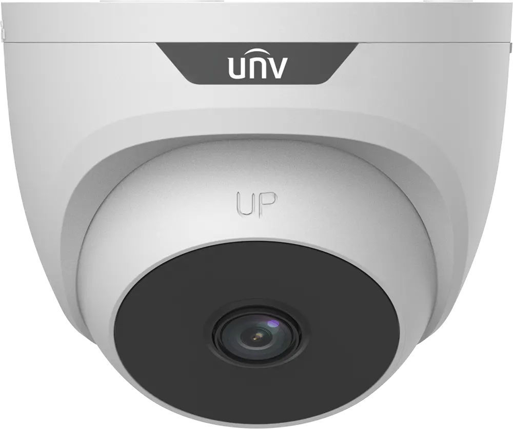 كاميرا مراقبة داخلية من يونيفيو بدقة 2 ميجا بكسل، عدسة 2.8 مم، لون أبيض، UAC T132-F28