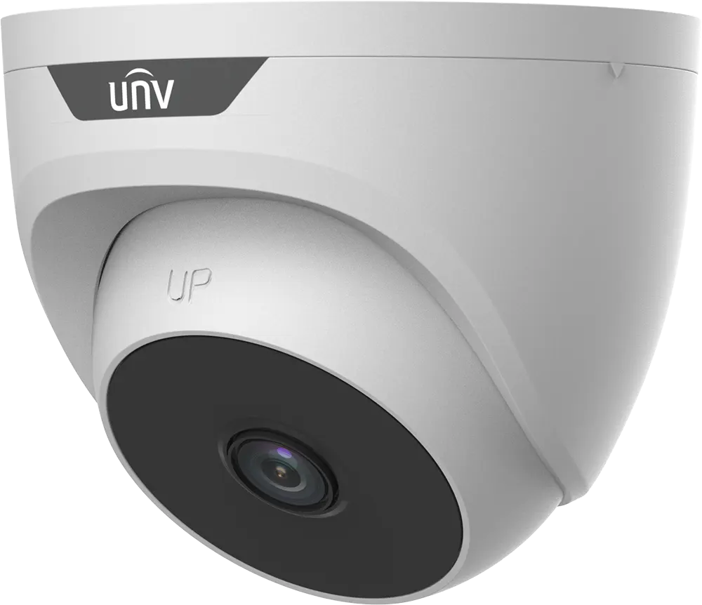 كاميرا مراقبة داخلية من يونيفيو بدقة 2 ميجا بكسل، عدسة 2.8 مم، لون أبيض، UAC T132-F28