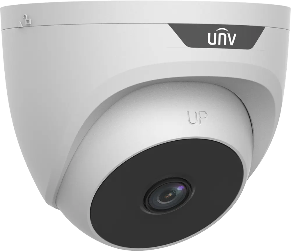 كاميرا مراقبة داخلية من يونيفيو بدقة 2 ميجا بكسل، عدسة 2.8 مم، لون أبيض، UAC T132-F28