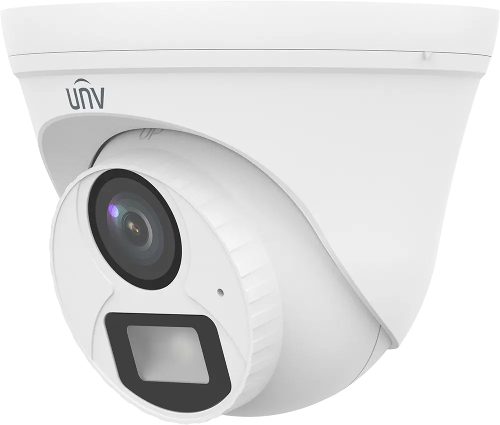 كاميرا مراقبة داخلية من يونيفيو بدقة 2 ميجا بكسل، عدسة 2.8 مم، ميكروفون مدمج، لون أبيض، UAC-T112-AF28