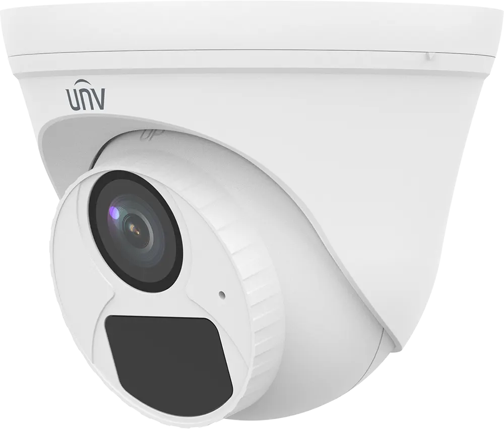 كاميرا مراقبة داخلية من يونيفيو كولور هانتر بدقة 5 ميجا بكسل، عدسة 2.8 مم، ميكروفون، لون أبيض، UAC-T115-AF28M