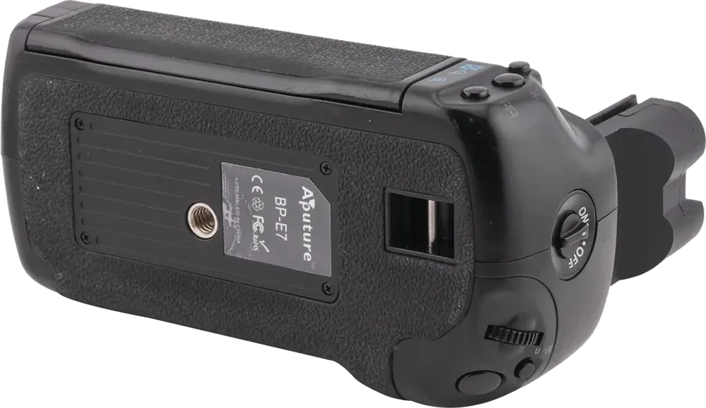 مقبض بطارية أبوتشر لكاميرا كانون EOS 7D، أسود، BP-E7