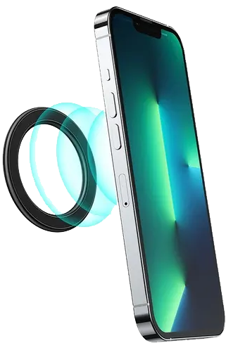 حامل مغناطيسي للهاتف من جوي روم  , أسود , MAG-M1