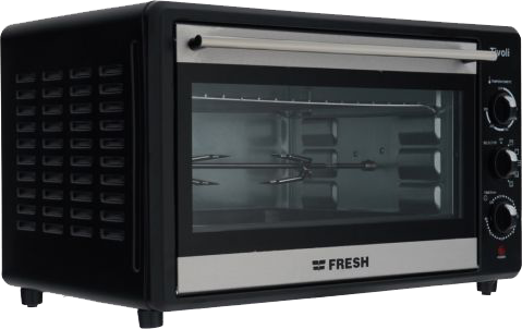 فرن كهربائي فريش، 45 لتر، بشواية، 1800 وات، أسود كاسا، FR-4503R