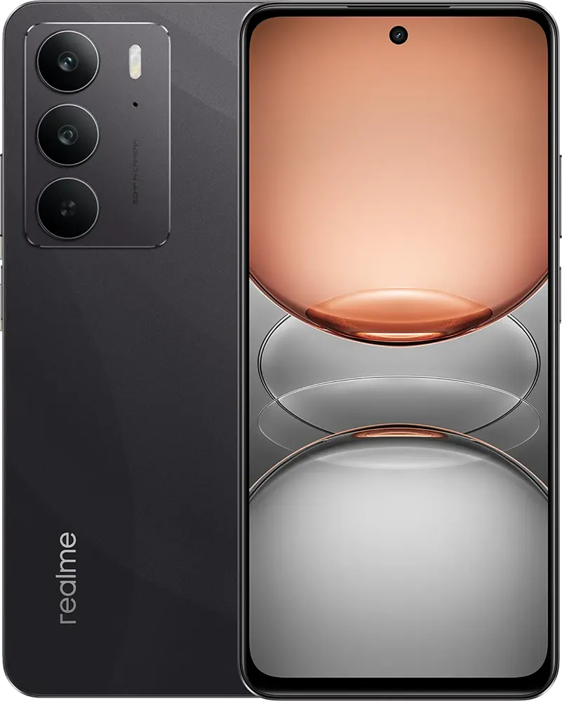 Realme C75 Dual SIM, 256GB Memory, 8GB RAM, 4G LTE, Storm Black