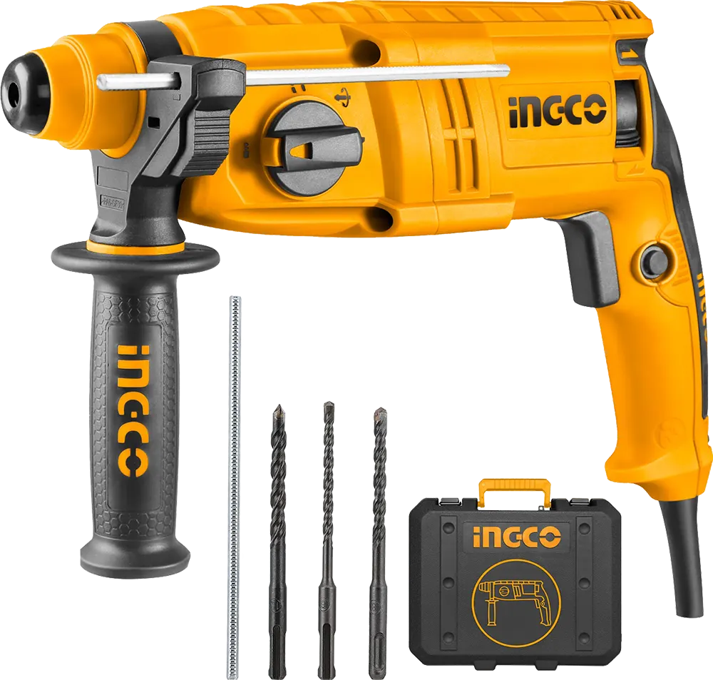Ingco Demolition and Perforating Drill, 650 Watt, 1.7 Joules, RGH6528