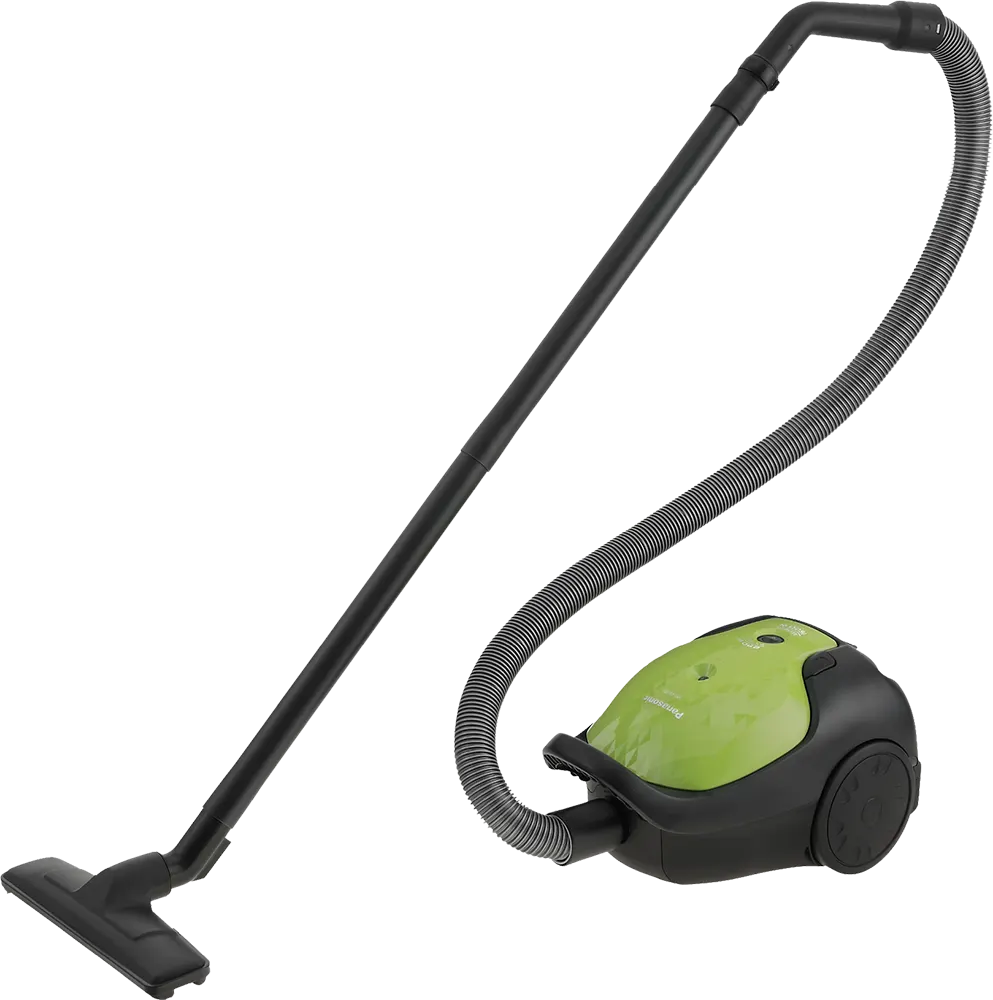 مكنسة باناسونيك 1600 وات، كيس اتربة 2.5 لتر، لون أخضر، موديل MC-GC371G (بضمان بغداد BTC)